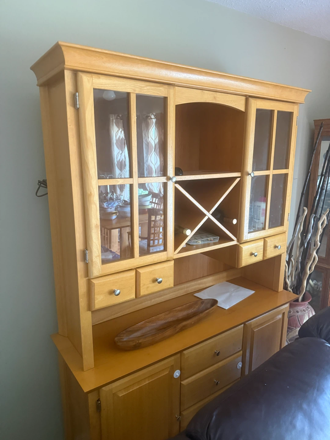 Dining Table Set - Hutch, China Cabinet & Table with Chairs - photo 2