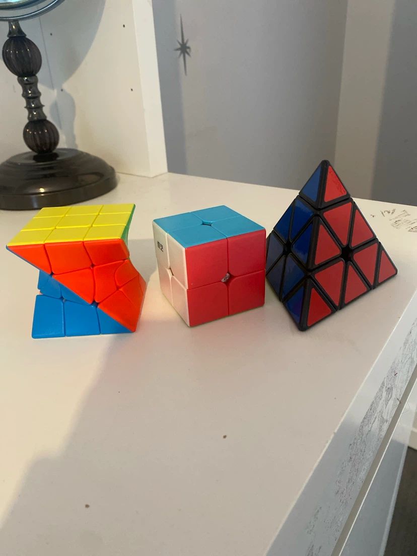 Collection of 3 Puzzle Cubes