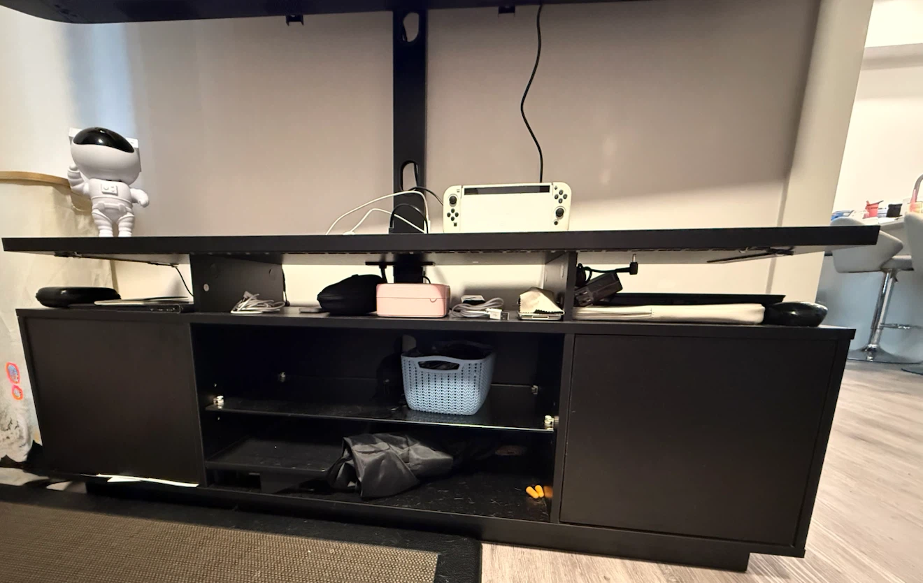 Philips 65” Roku TV + TV Stand - photo 2