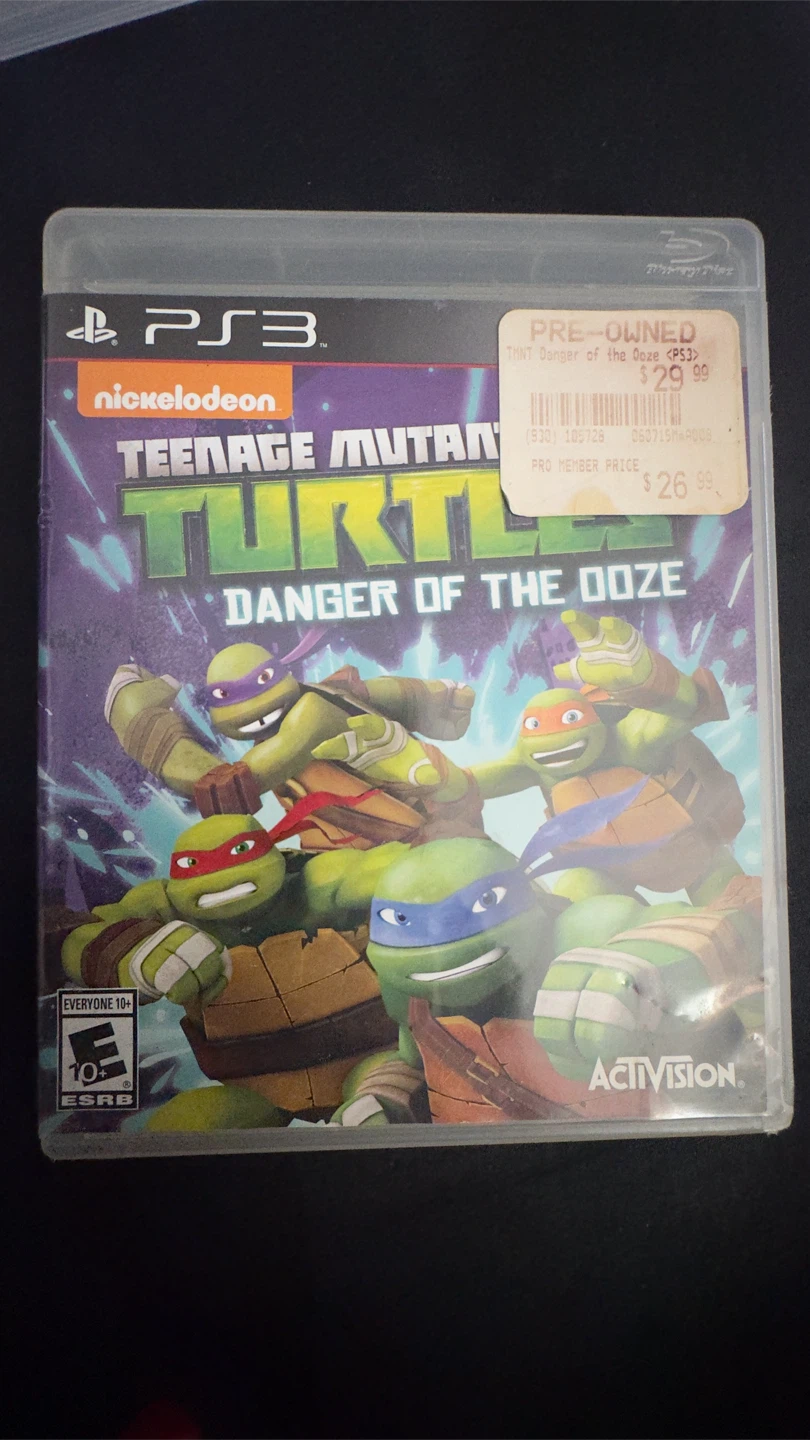 Teenage Mutant Ninja Turtles:  PS3 Game