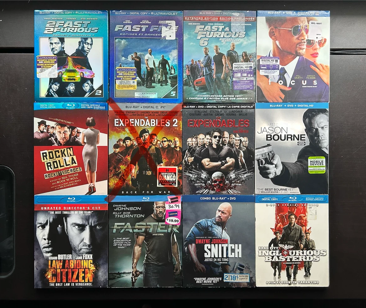 Lots of Blu Rays / 4Ks / DVD 📀 with slipcovers - photo 2