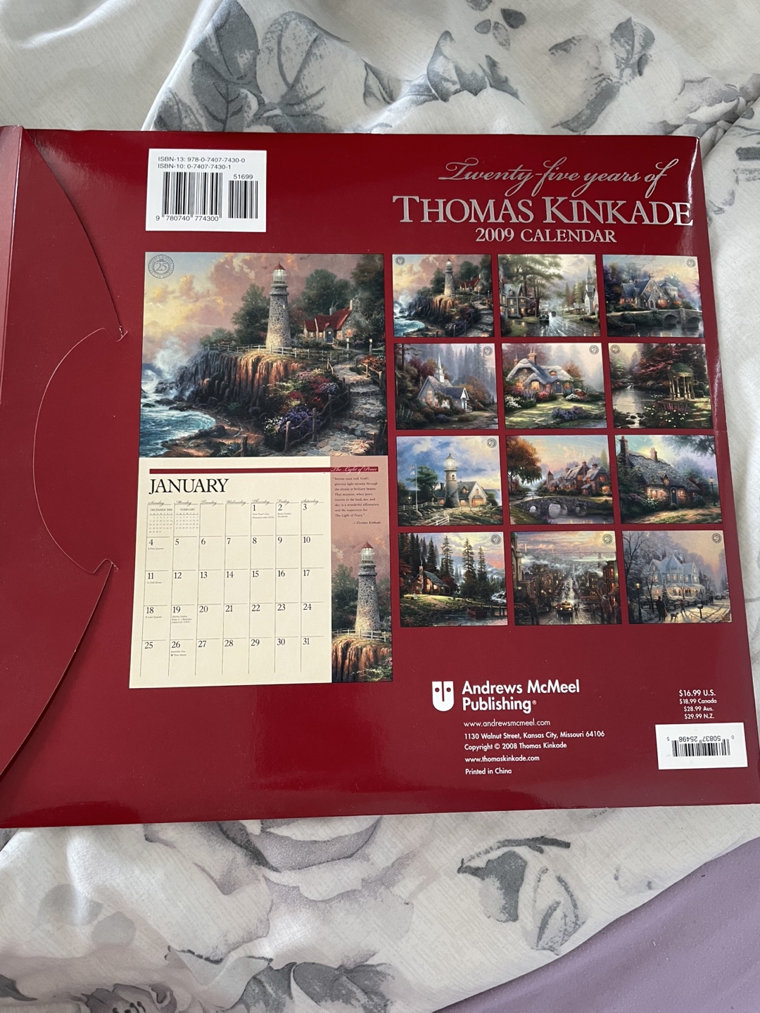 Thomas Kinkade Collectors Edition Calendar & Additional Calendar - photo 3