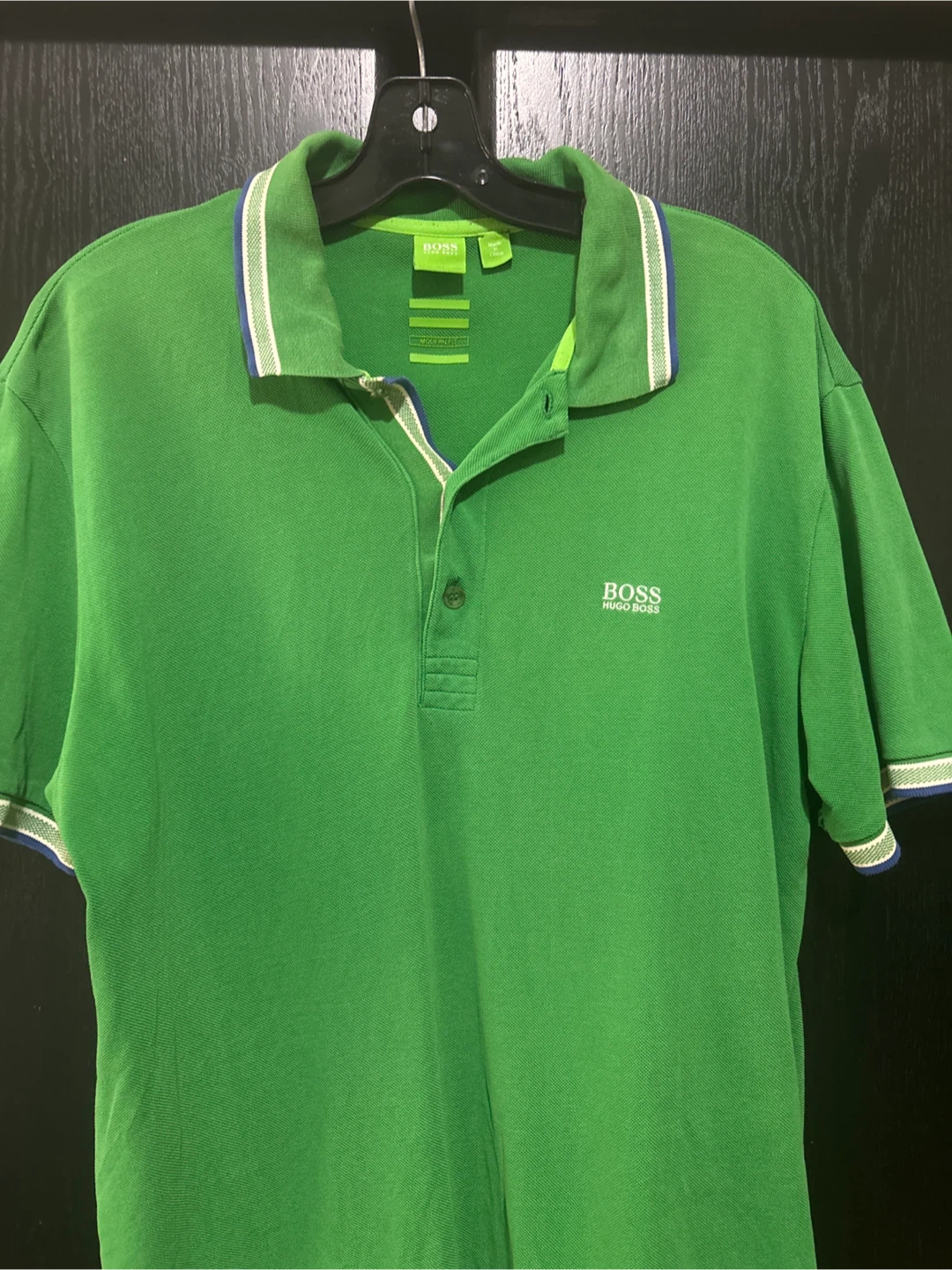 Green BOSS Hugo Boss Polo Shirt - photo 2