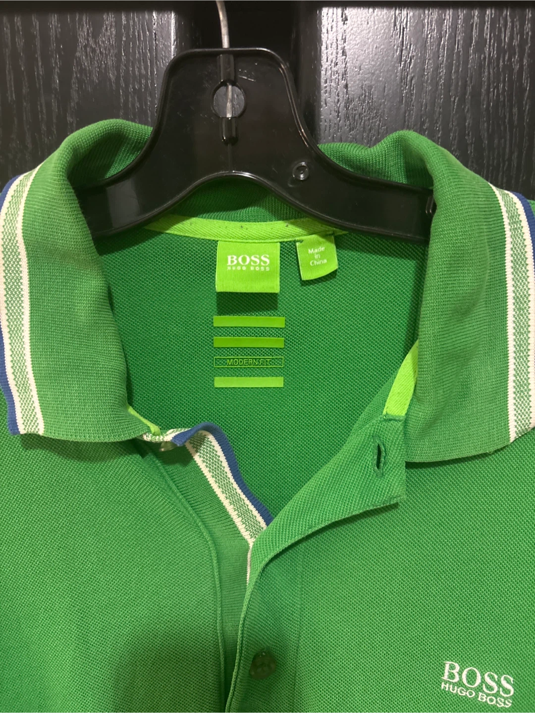 Green BOSS Hugo Boss Polo Shirt - photo 3