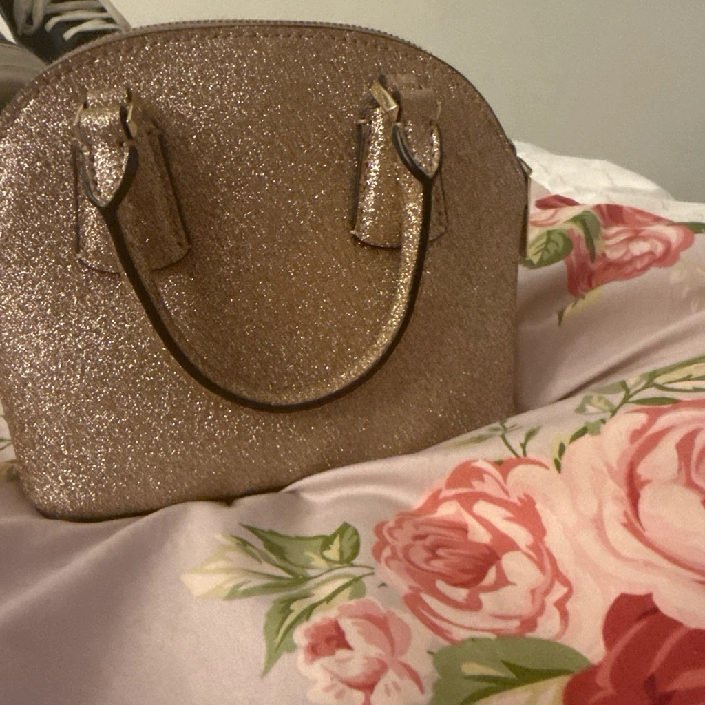 Kate Spade Glitter Dome Satchel Handbag