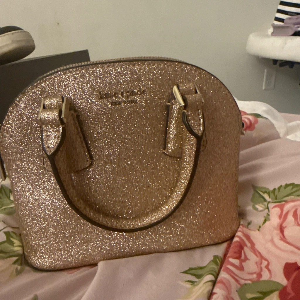 Kate Spade Glitter Dome Satchel Handbag - photo 2