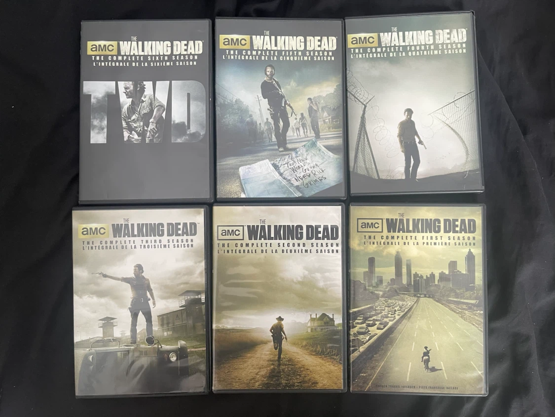 The Walking Dead Complete Seasons 1-6 DVD Box Set