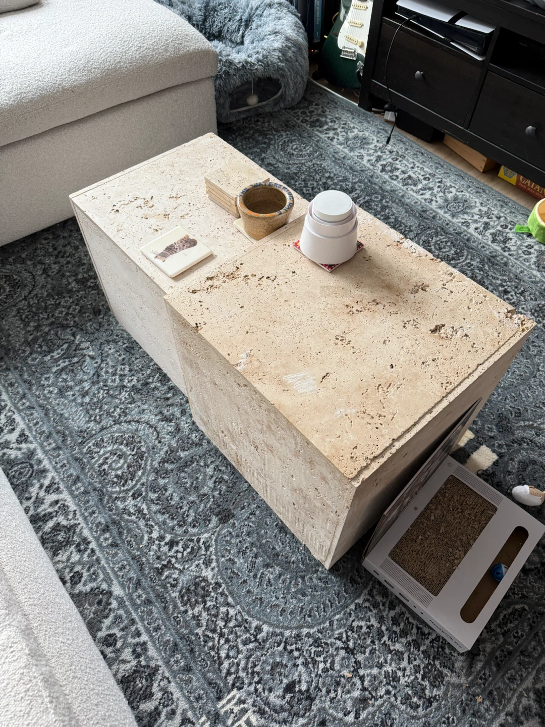 Travertine Stone Coffee Tables