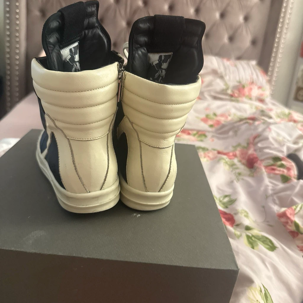 Rick Owens BabyGEO High-Top Sneakers - Size 31 - photo 2