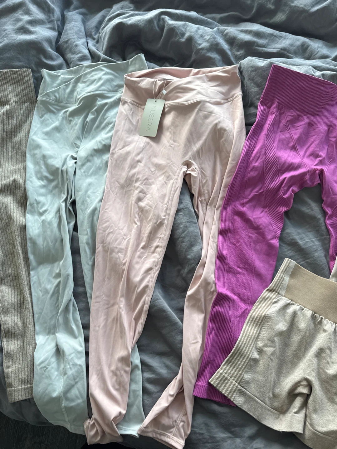 Set of 7 Seamless Workout Leggings & Shorts - photo 3