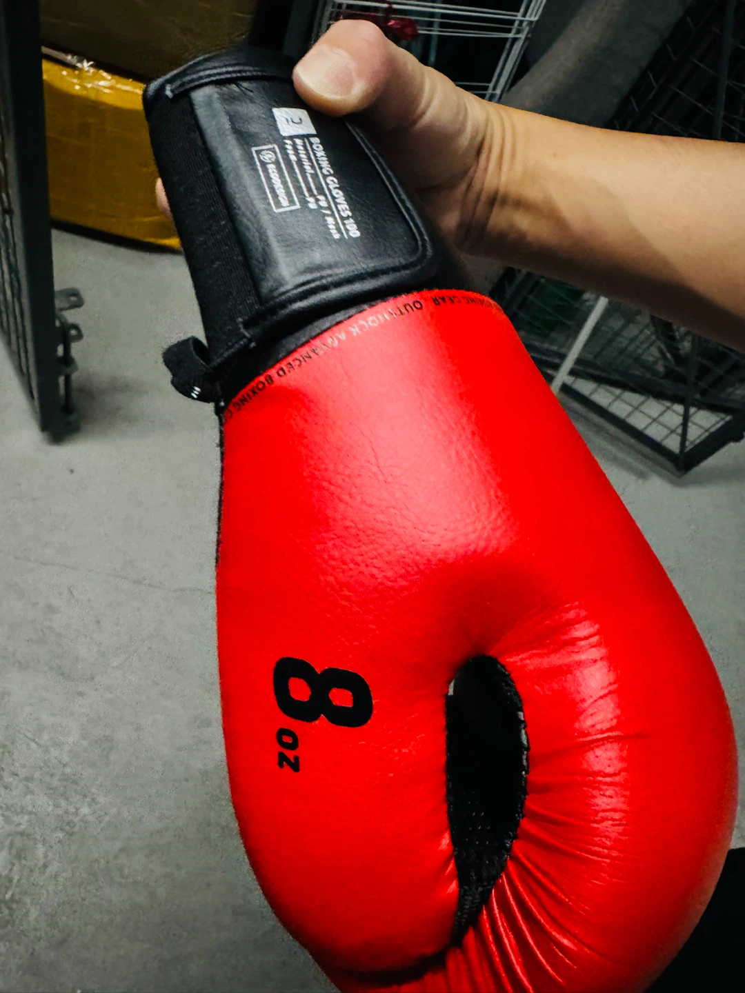 Outshock Red Boxing Gloves 8oz & 10oz - photo 2