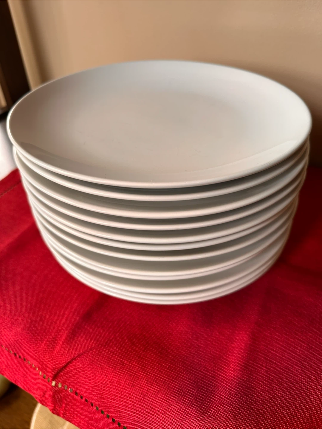 IKEA White Dinner Plates - Set of 12 - photo 4