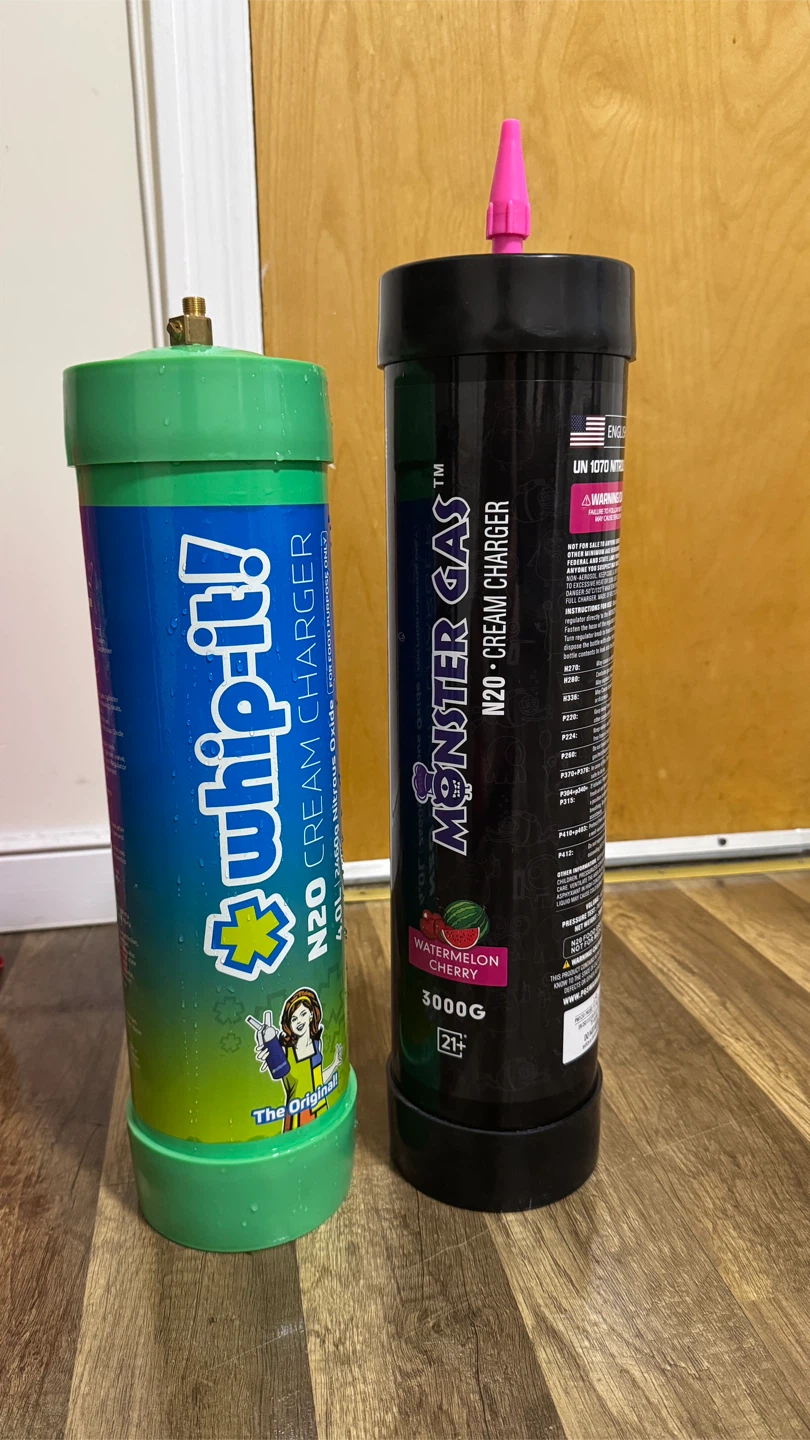 Whip-It N20 Cream Charger & Monster Gas N20 Cream Charger