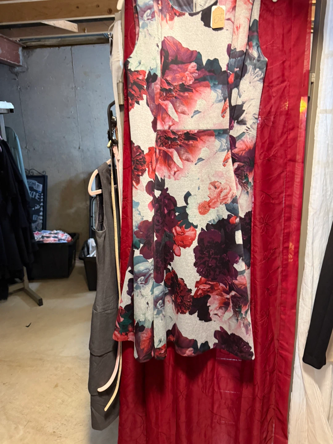Calvin Klein Floral Fit & Flare Dress Size 10 - photo 2