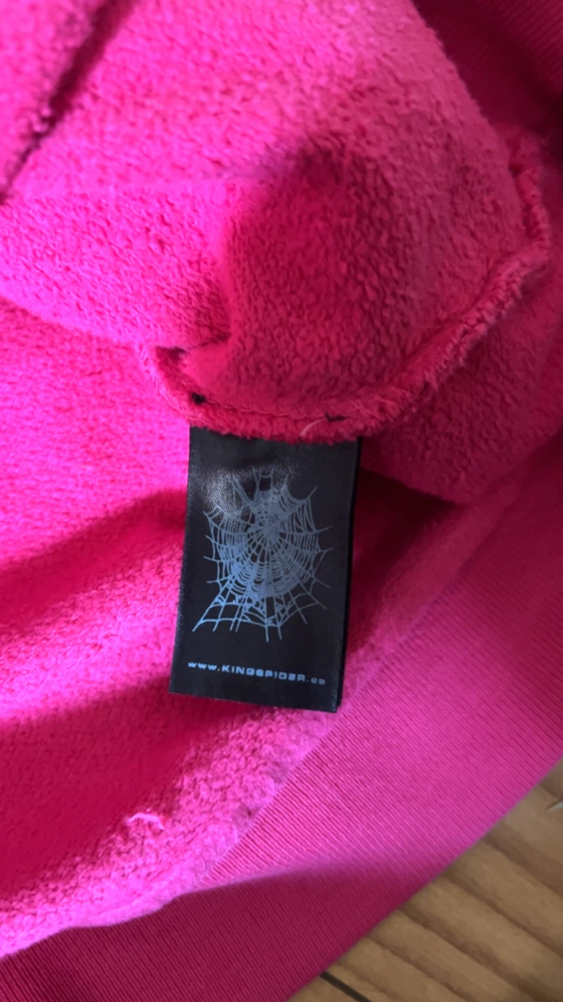 Sp5der Hoodie Pink Size M - photo 4