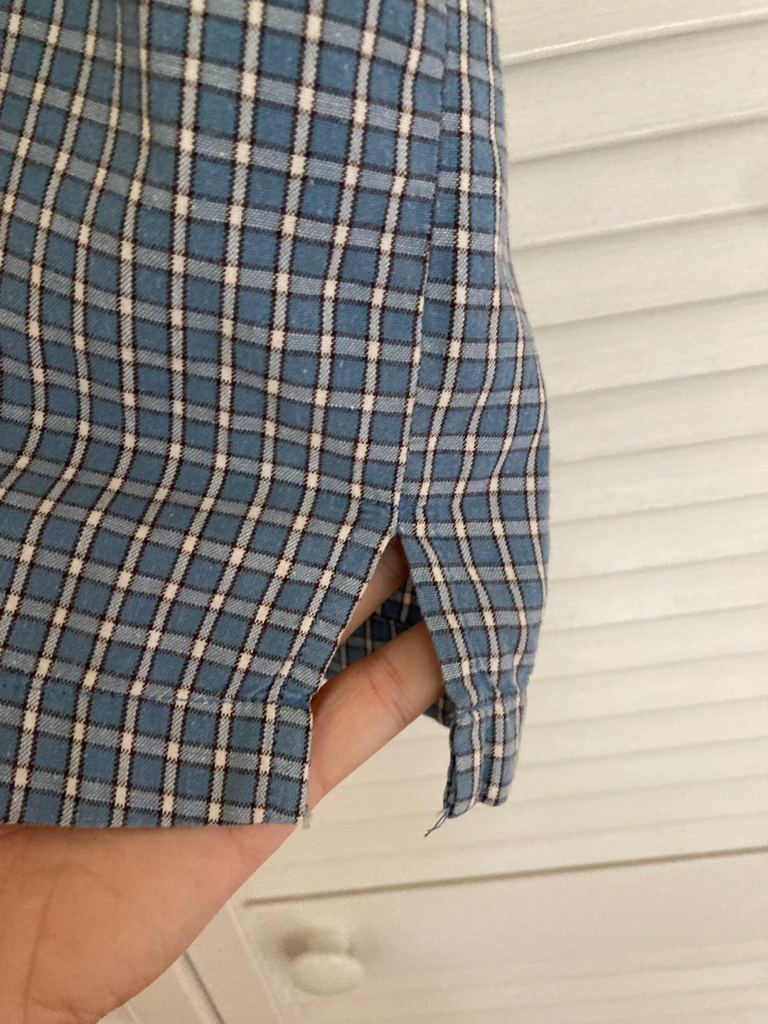 Pennyshoppe Men's Corton  Plaid Short Sleeve Shirt Size L - photo 5