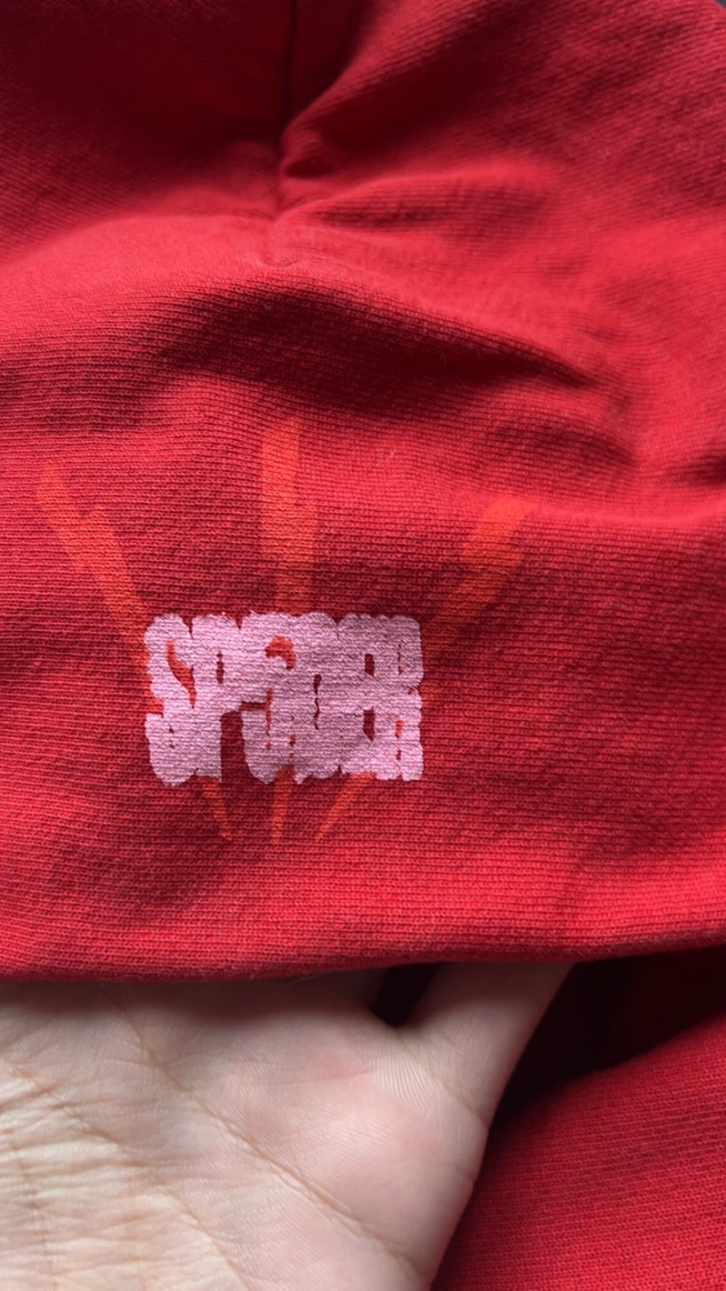 Red Sp5der 555 Hoodie - photo 2