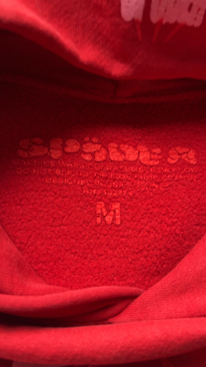 Red Sp5der 555 Hoodie - photo 3