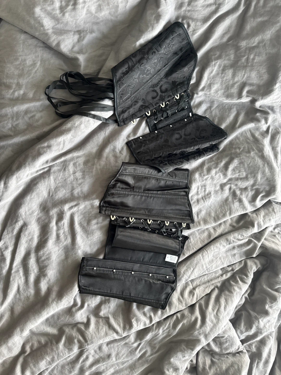Black Corset Set Of Two - photo 2