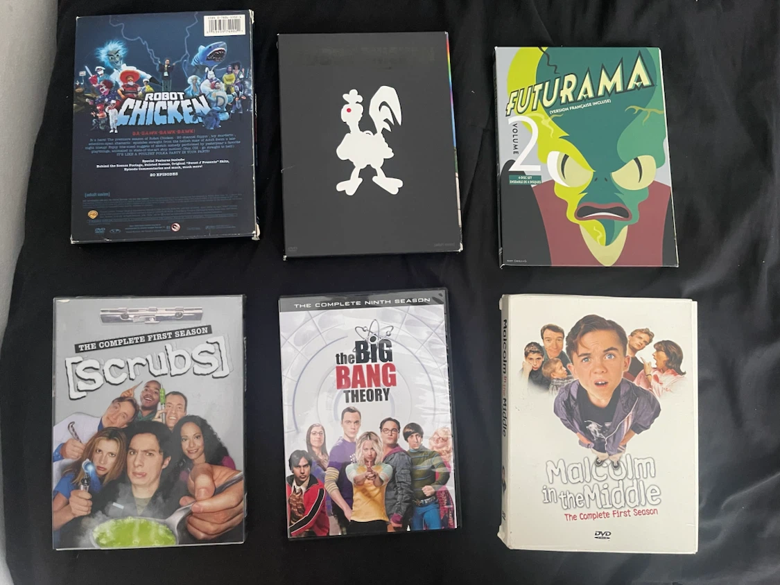Bundle of TV Series DVDs