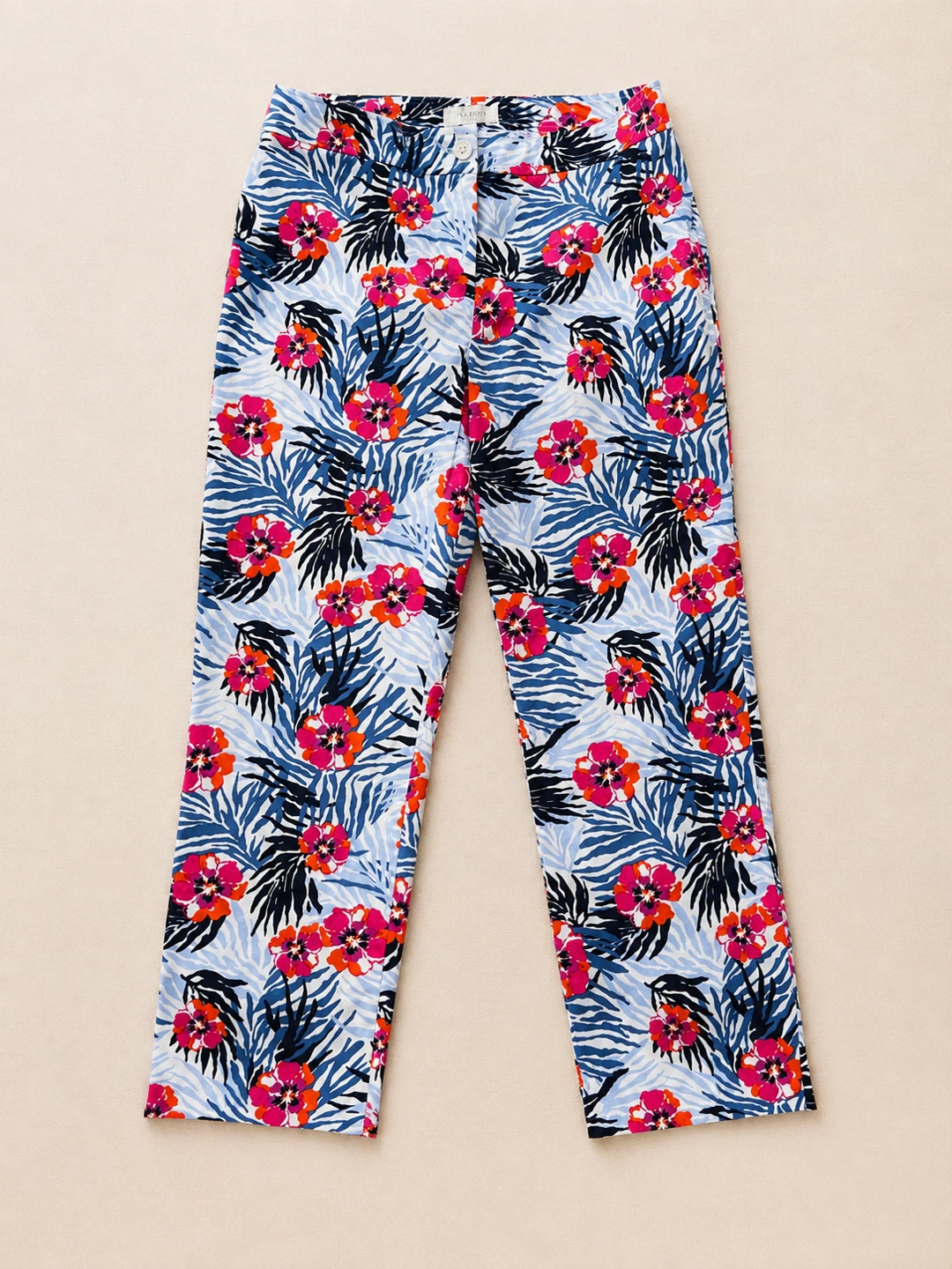 Talbots Women's Floral Print Pants Size 10 - photo 2