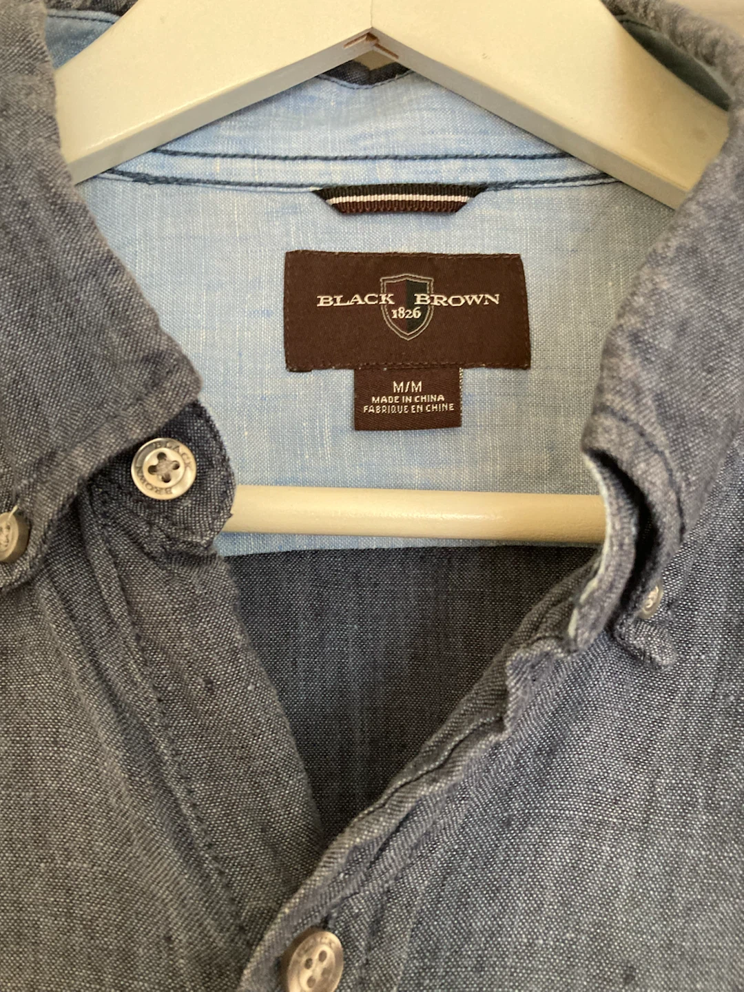 Men's Linen Long-sleeve Shirt M
