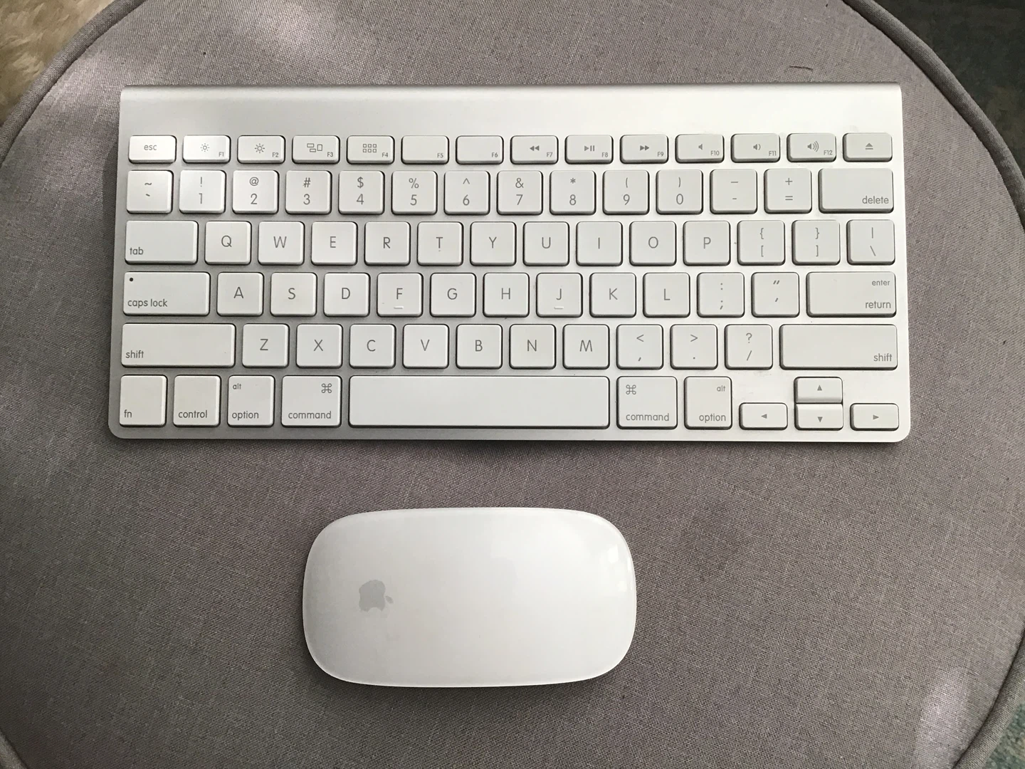Apple wireless keyboard and mouse