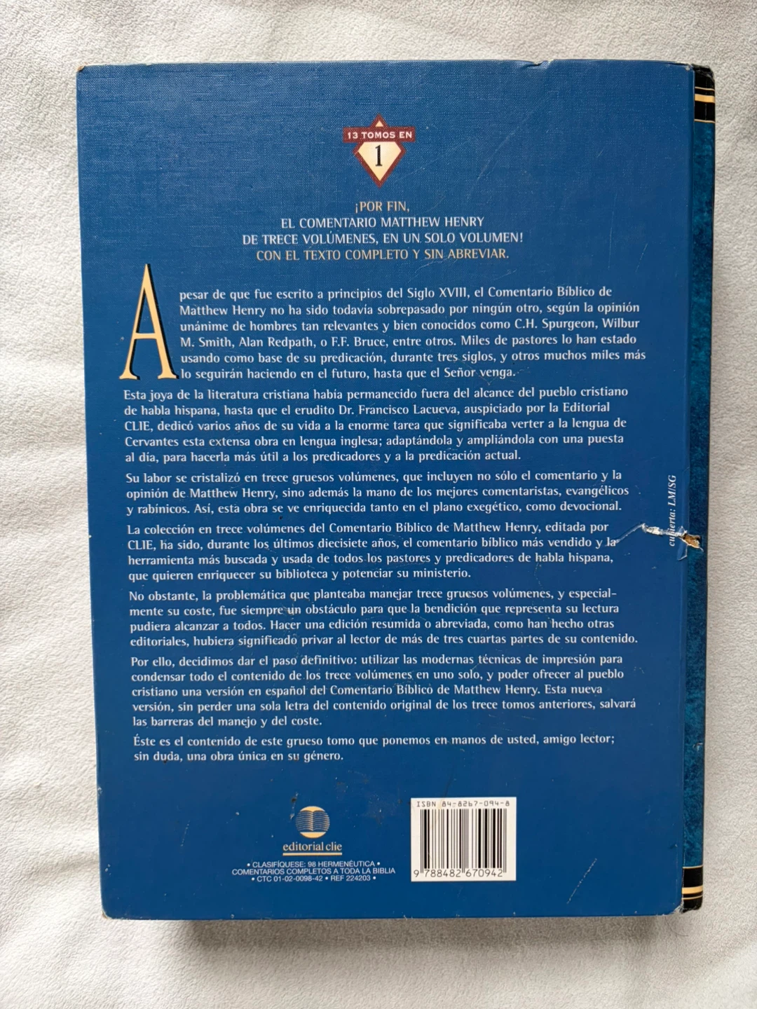 Comentario Biblico De Matthew Henry Castellano - photo 2