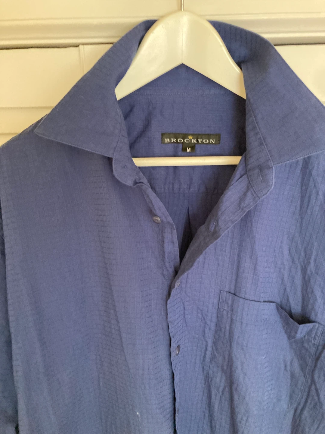 Brockton Men's Cotton Button-Up Shirt M - photo 2