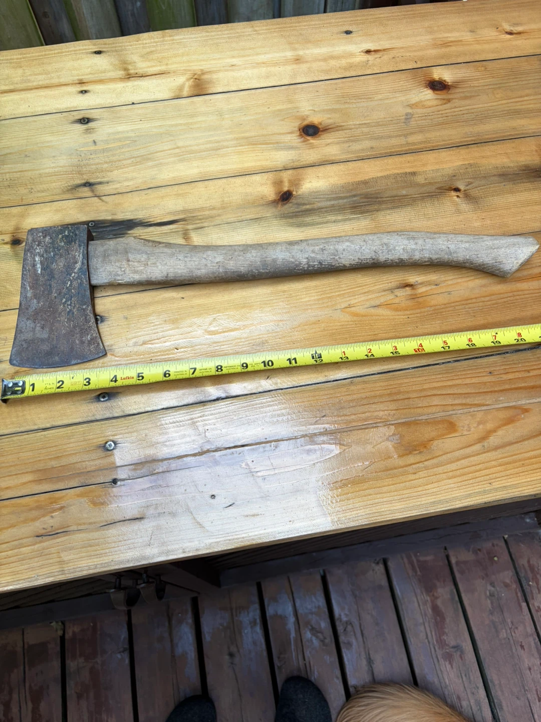 Vintage Axe with 23” Handle !