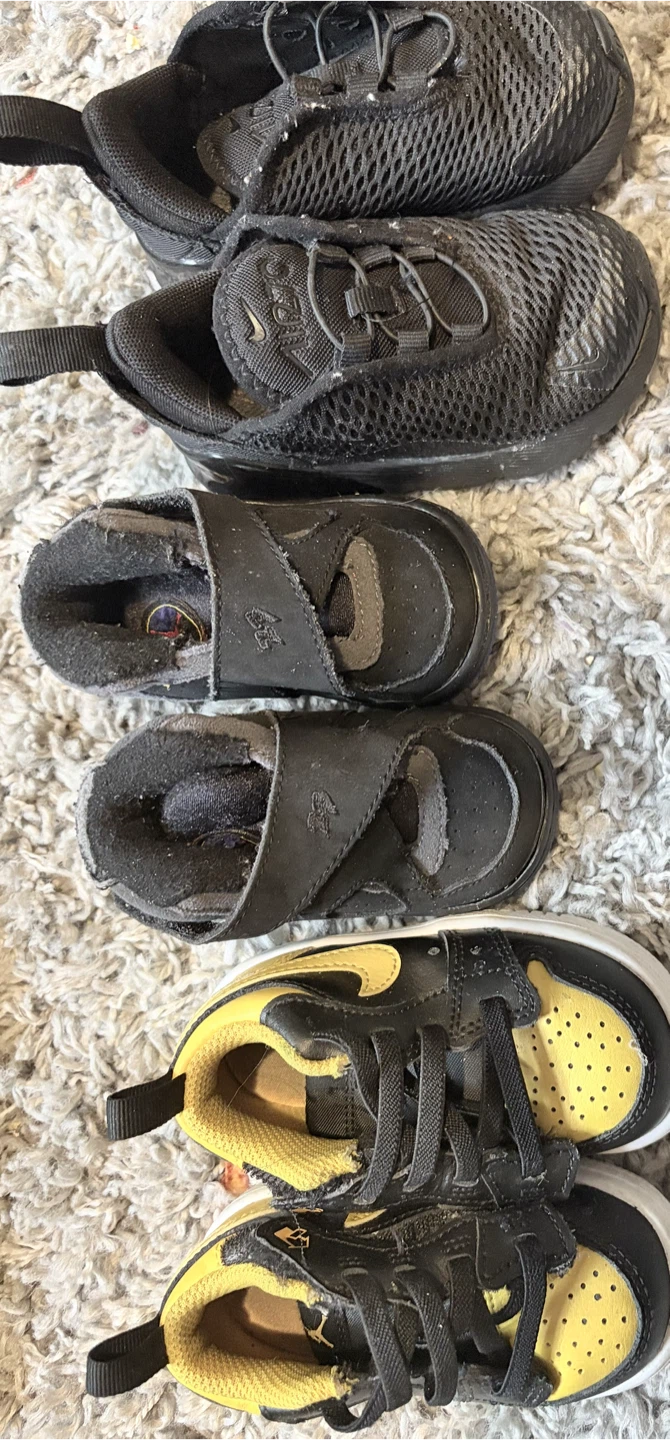Bundle of Kids' Nike Sneakers