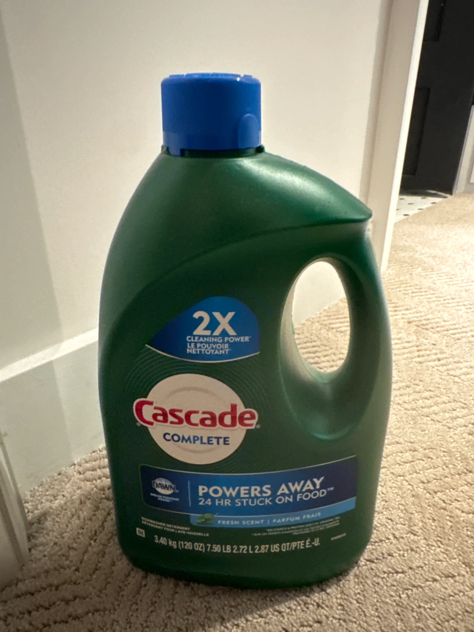 Cascade Complete Dishwasher Detergent - 3.40 kg