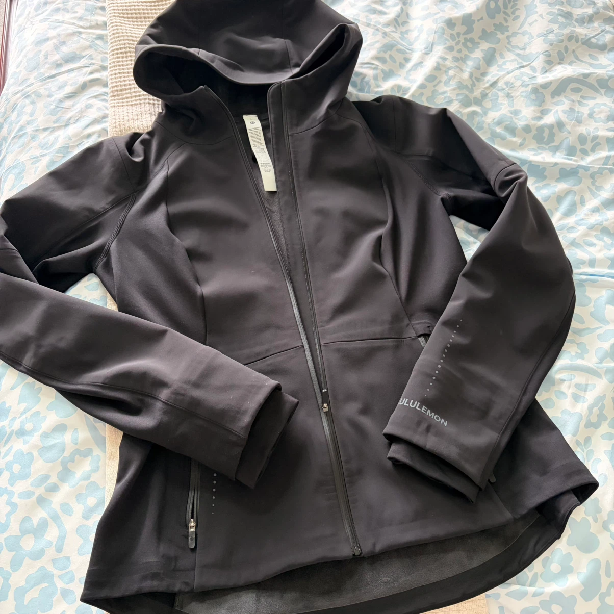 Lululemon Black Hooded Jacket
