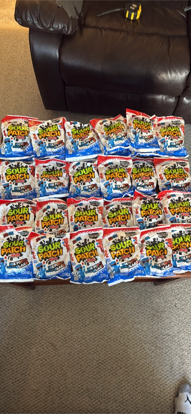 Sour Patch Kids Ice Pop Flavour Candy