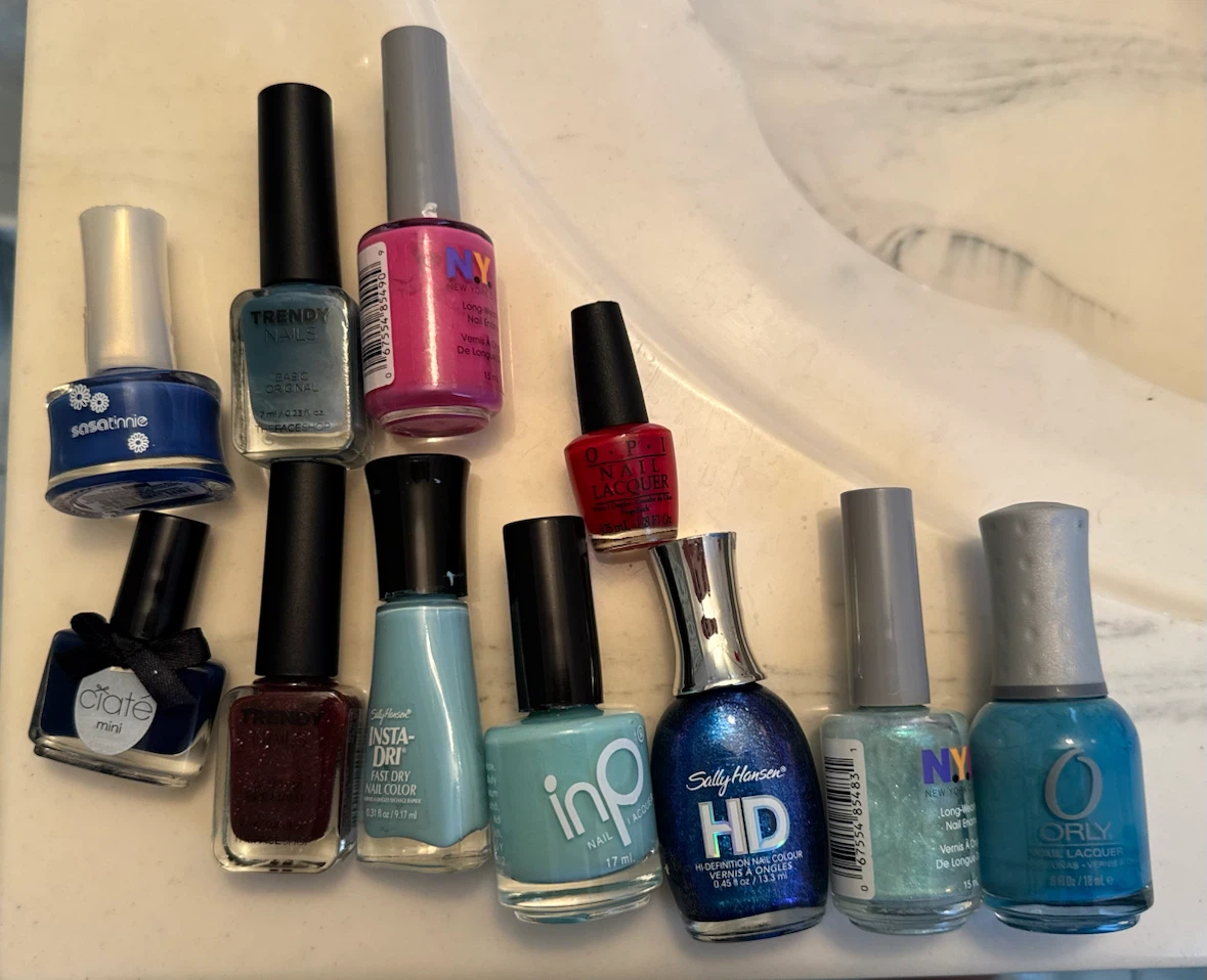 Assorted Nail Polish Collection
