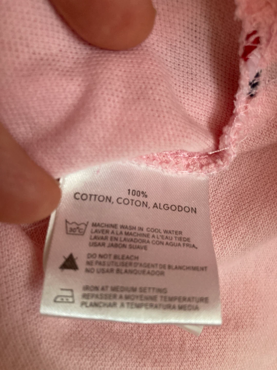 Report Collection Men’s Pink Cotton Polo Shirt - Size L - photo 5