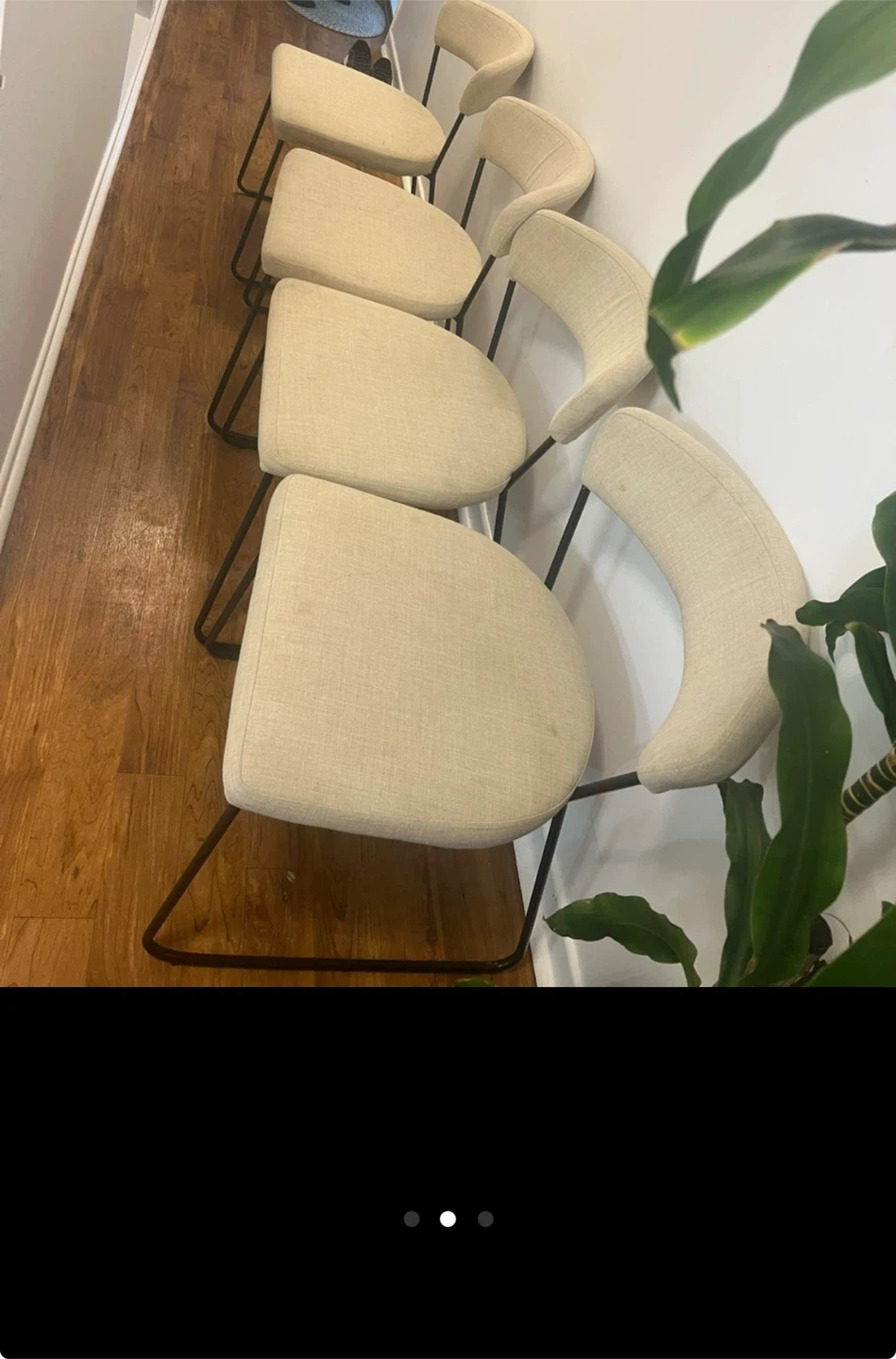 Set of 4 Modern Dining Chairs - photo 3