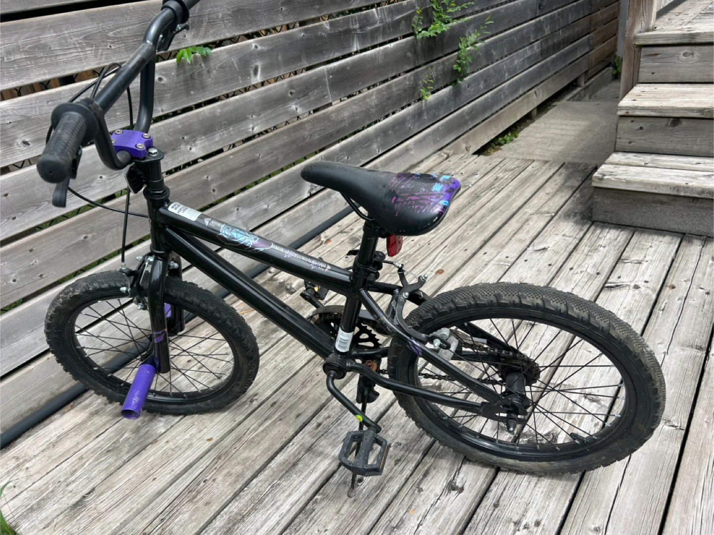 Black BMX Bike