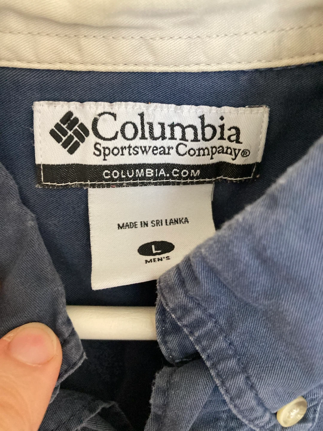 Columbia Men's Long Sleeve Button-Up Shirt