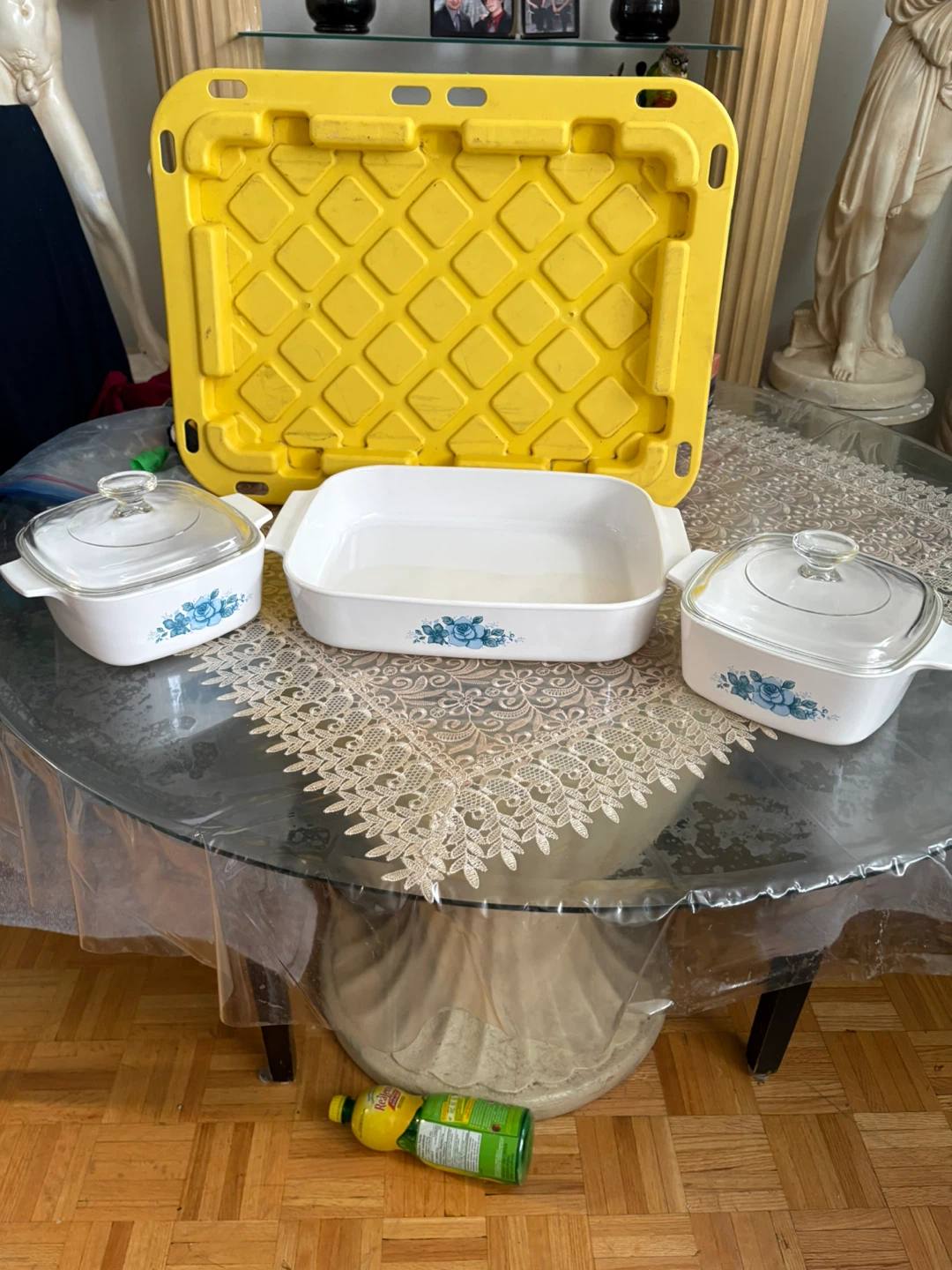 Corelle Blue Floral Dinnerware Set of 4 - photo 4