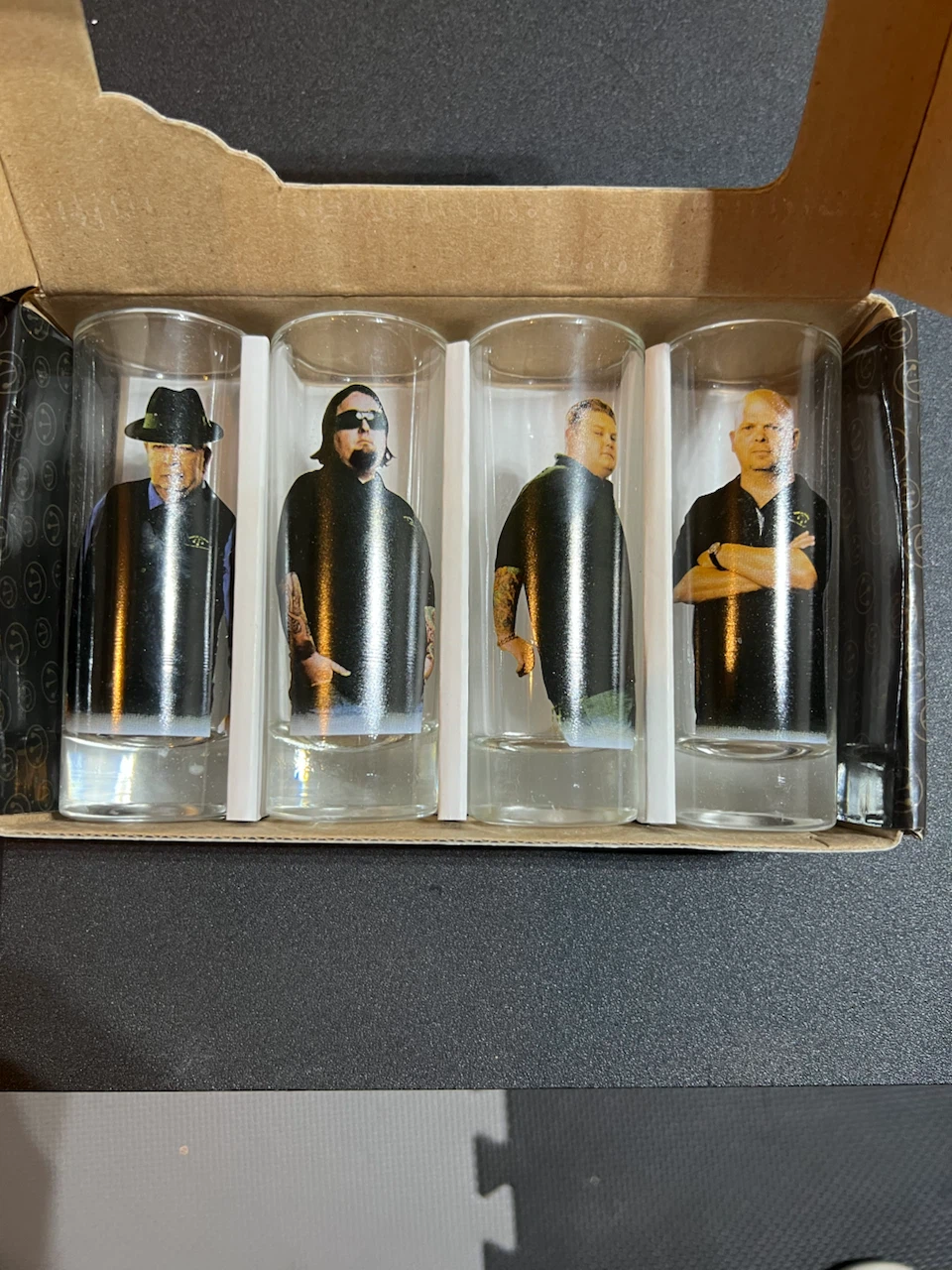 Gold & Silver Pawn Shop 4-Piece Shot Glass Set - photo 3