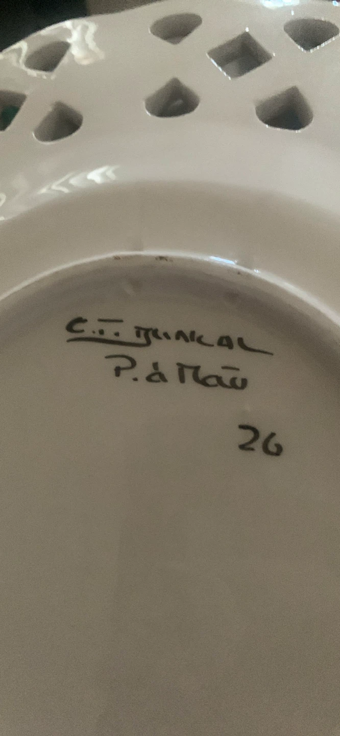 Decorative Plate with Castle Scene - photo 3
