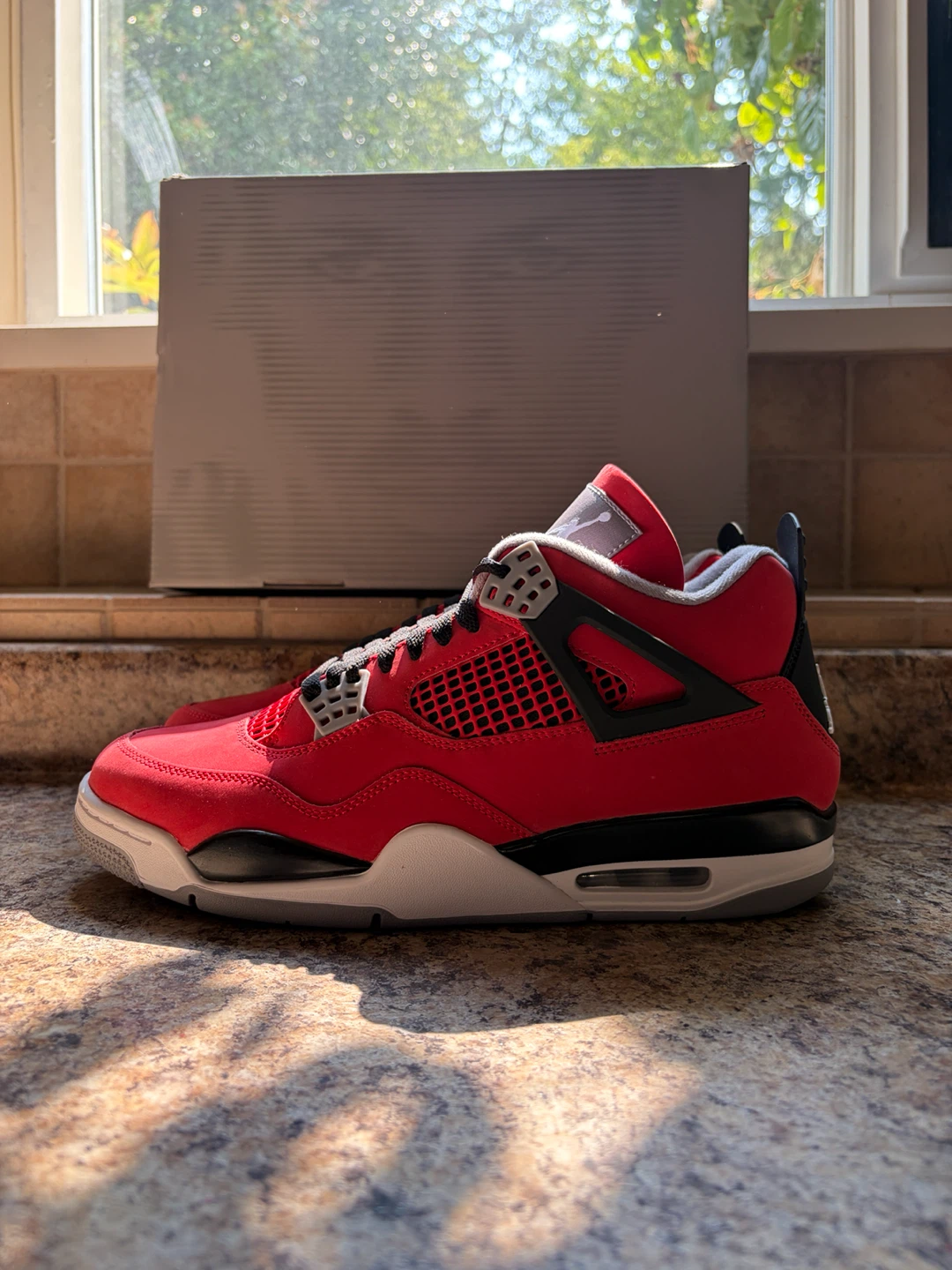 Air Jordan 4 "Red Thunder" Sneakers - photo 3
