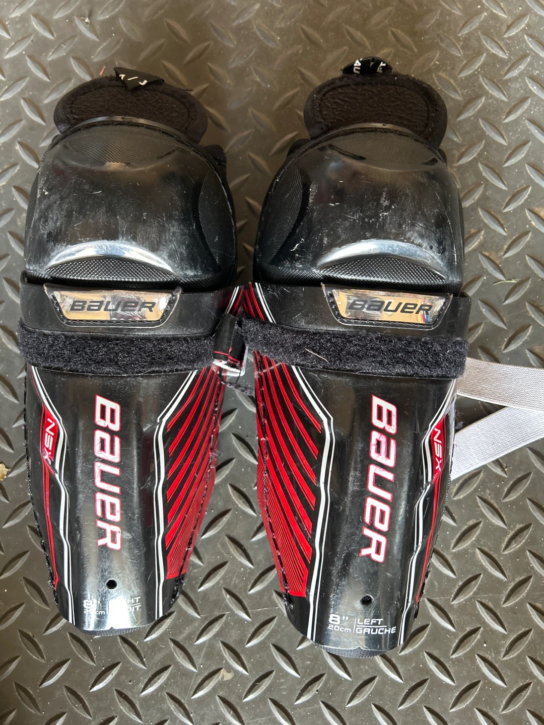 Bauer NSX Hockey Shin Guards -8”