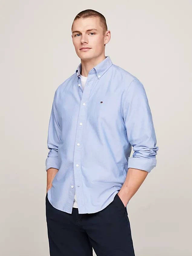Light Blue Shirt - Size Large Tommy Hilfiger