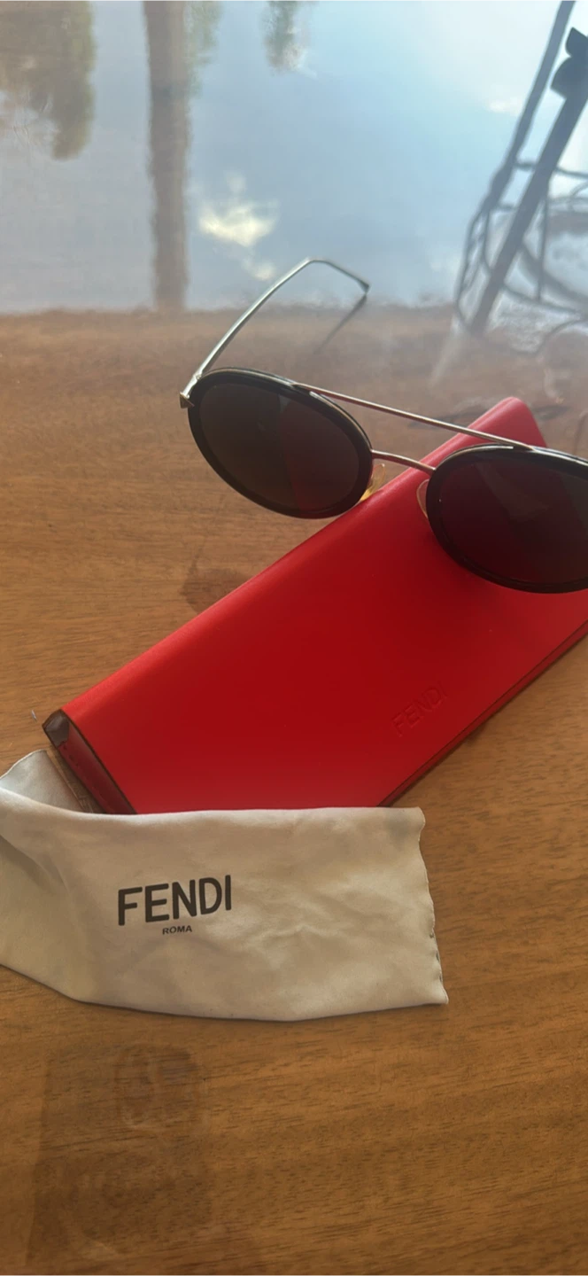 Fendi Sunglasses with Case