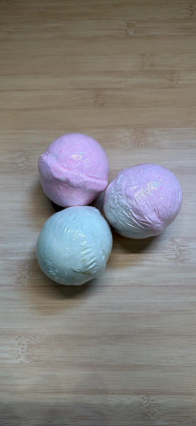 Three Bath Bombs