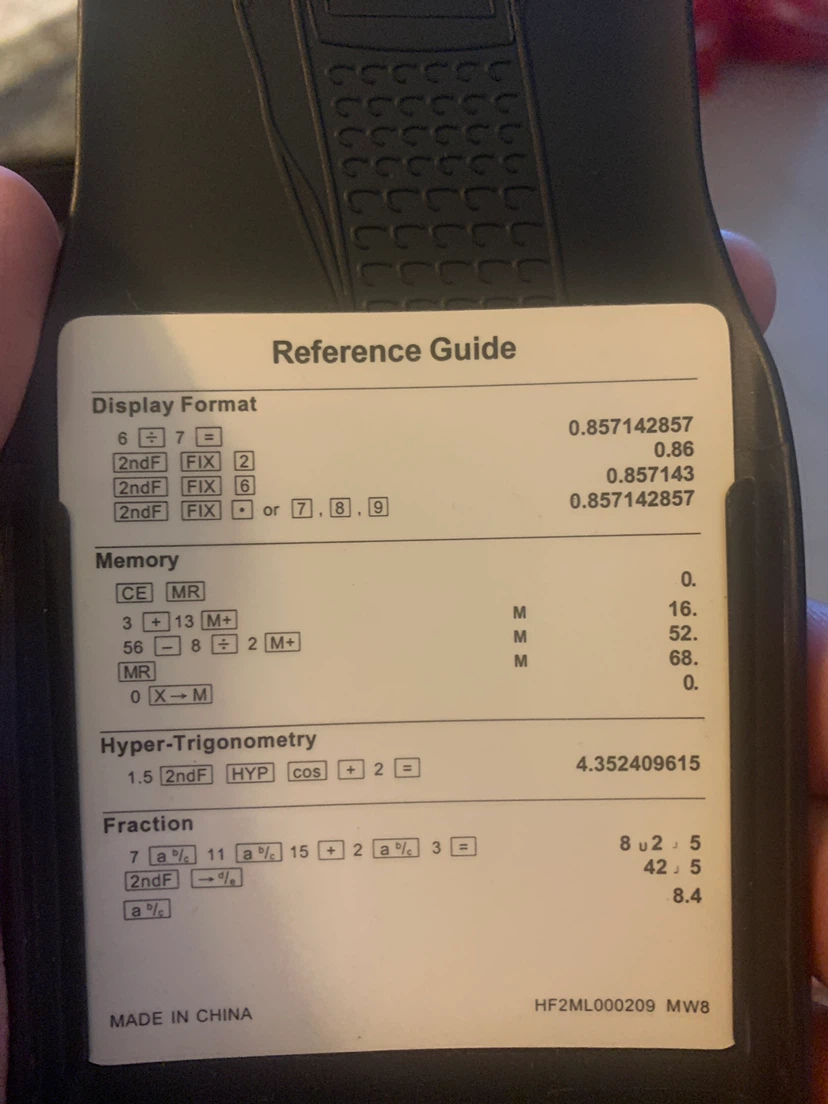 Citizen SRP-265 Scientific Calculator - photo 2