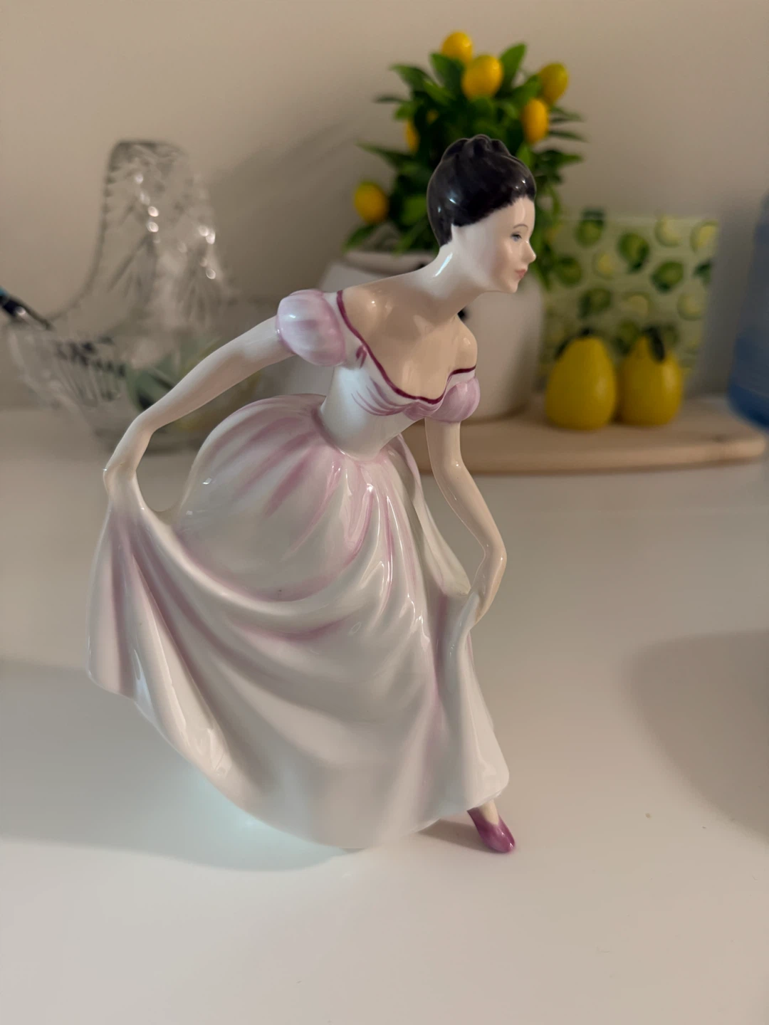 Porcelain Ballerina Figurine