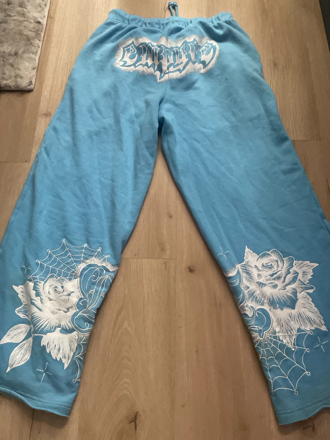 Blue Sweatshirt and Sweatpants Set - photo 3